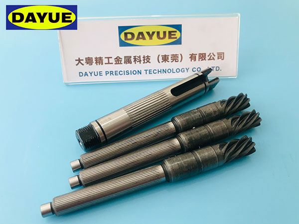 螺旋花键轴滚花加工