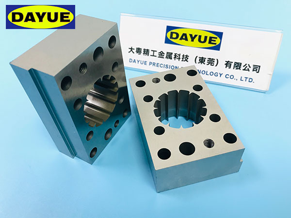 慢丝线割精密异形方块...